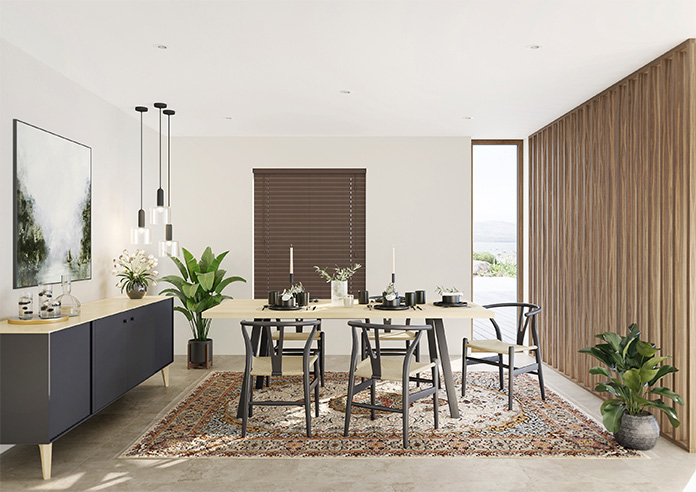 Origin, Old Walnut - Motorised Venetian Blind - Image 7